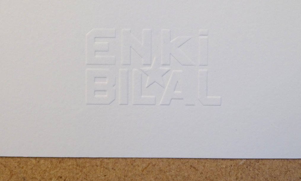 Bilal, Enki - 1 色素版画 - Sacha - 2020 #4.3