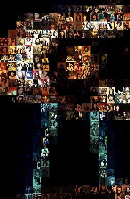 David Law - Crypto Jim Morrison - Format XL 50x75 #3.2