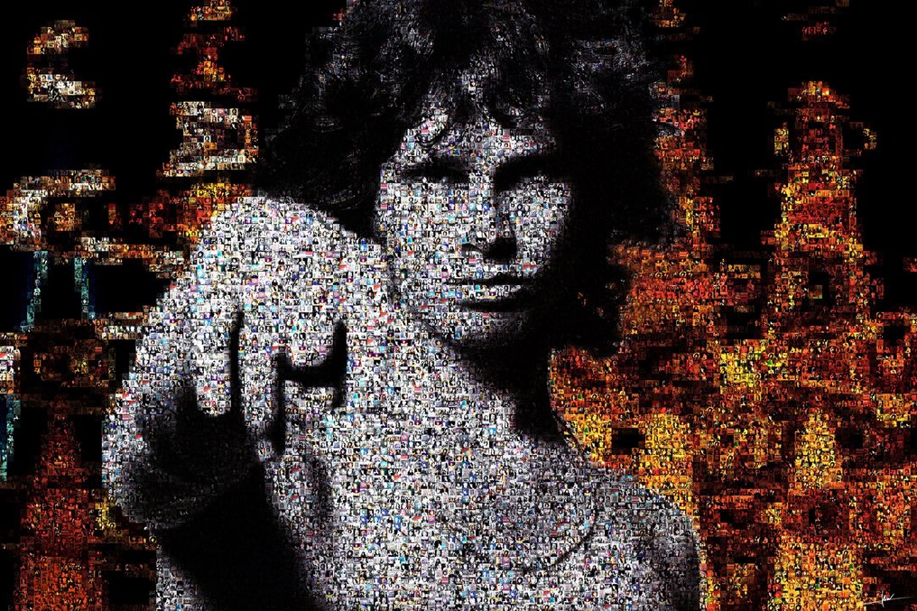 David Law - Crypto Jim Morrison - Format XL 50x75 #1.0