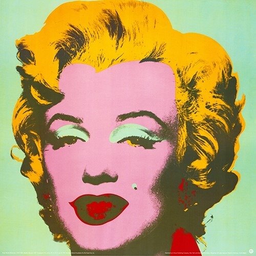 Andy Warhol (after) - Marilyn Monroe (green) XXL #1.0