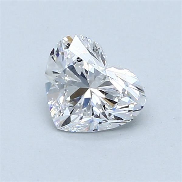1 pcs Diamant  - 0.70 ct - Herz - SI1 #1.2