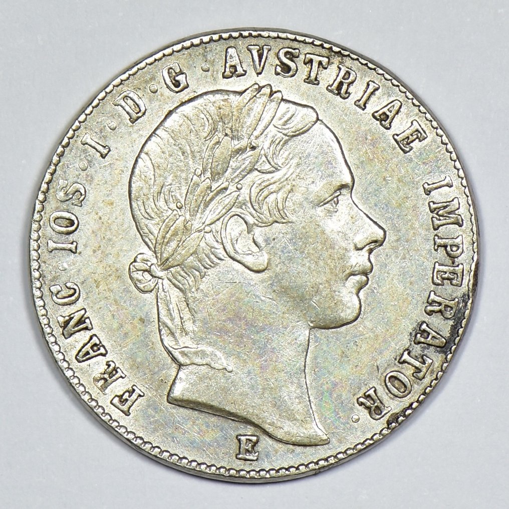 Österreich. Franz Joseph I. 1848-1916. 20 Kreuzer 1852-E, Karlsburg. Von großer Seltenheit. VERY RARE #1.1