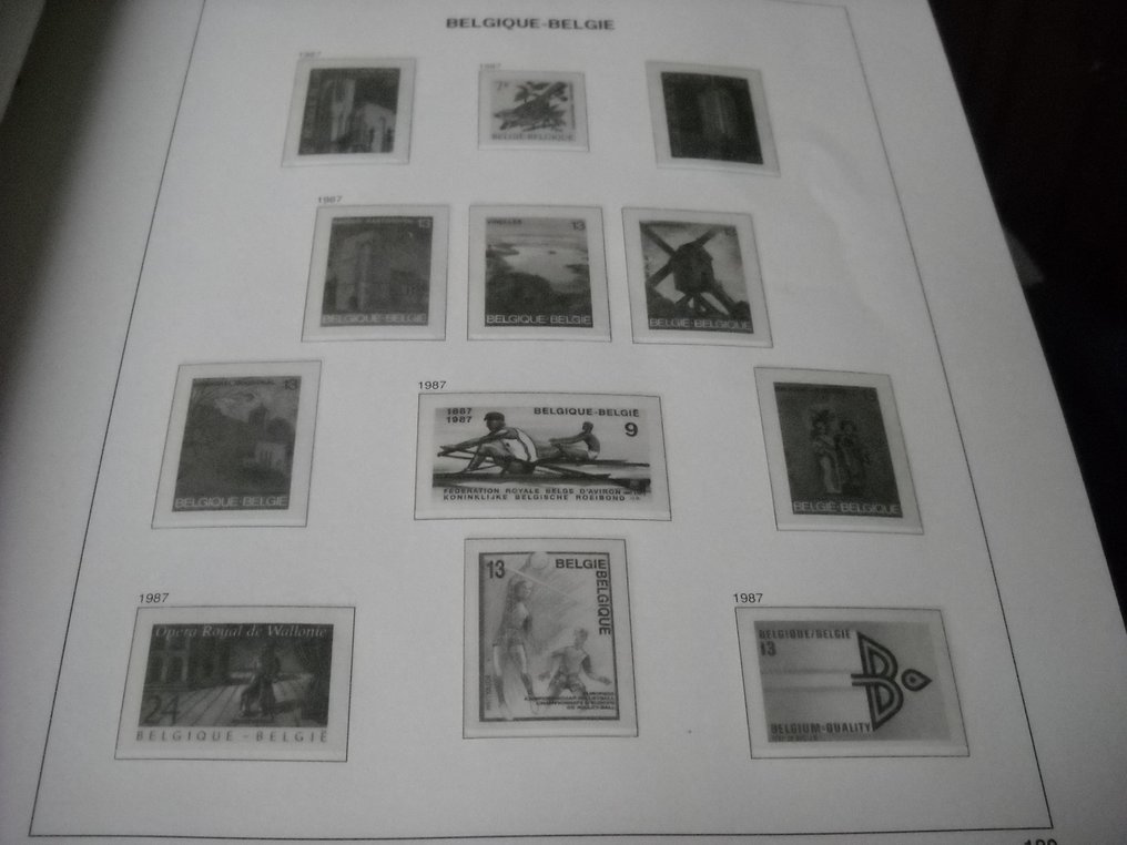 Belgio - album davo Luxe imbottito IV 1985 a 1994 e appendice*** #3.2