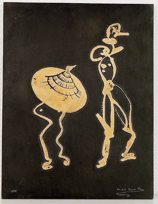 Max Ernst (1891-1976) - Relief en bronze VIII #1.1