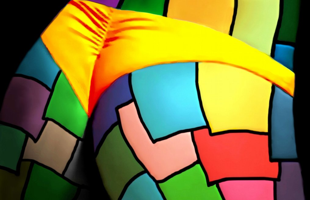 Marino Rosa (1956) - Bronzè par larc-en ciel #4.3