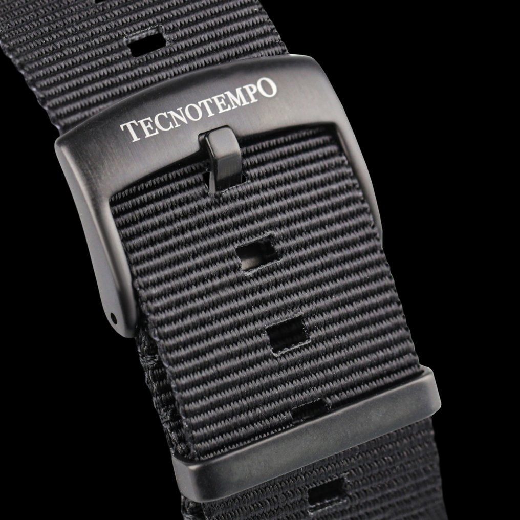 Tecnotempo - Forged Carbon & Titanium "Competition" - Automatic Swiss Movt - No reserve price - TT.250PB.ACTN (Black Dial) - Men - 2020+ #4.3