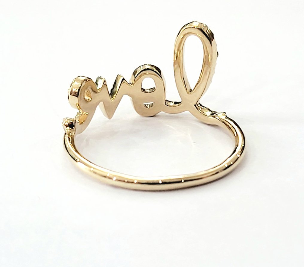 Sydney Evan - 戒指 - 14 克拉 黃金 - 0.62ct. tw. 鉆石 (天然) #3.2