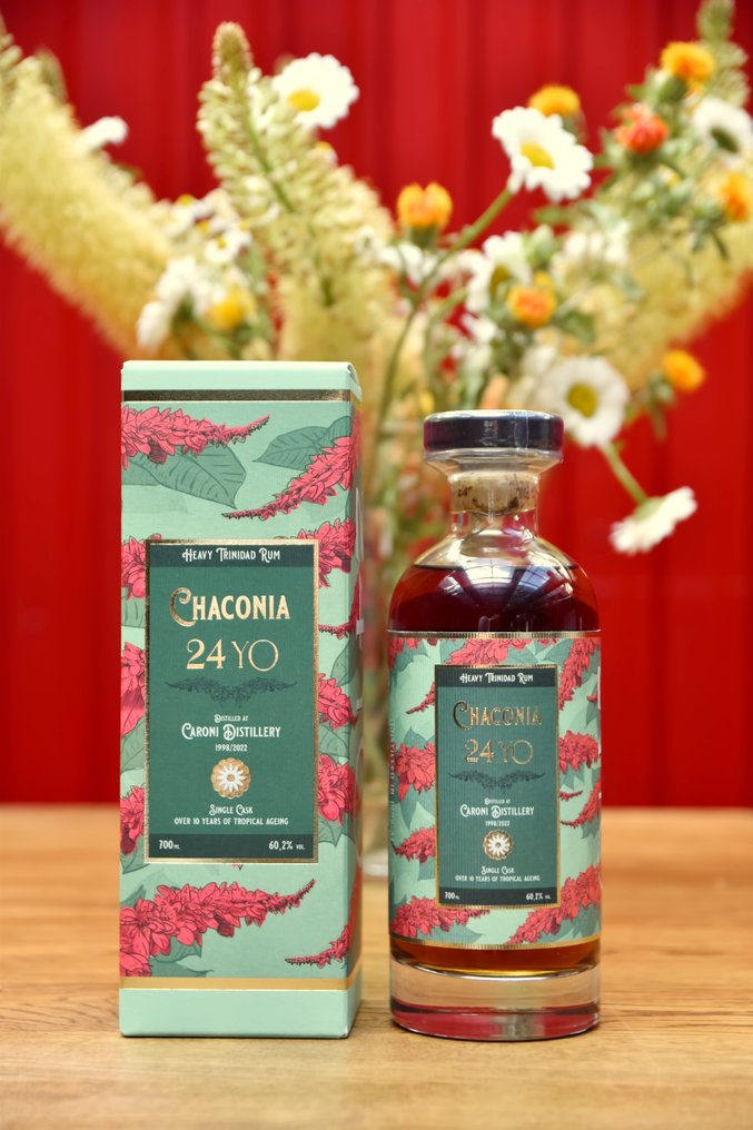 Caroni 1998 24 years old Distilia - Chaconia - Exclusively for Catawiki - Floral Rum Series - b. 2022 - 700ml #3.2