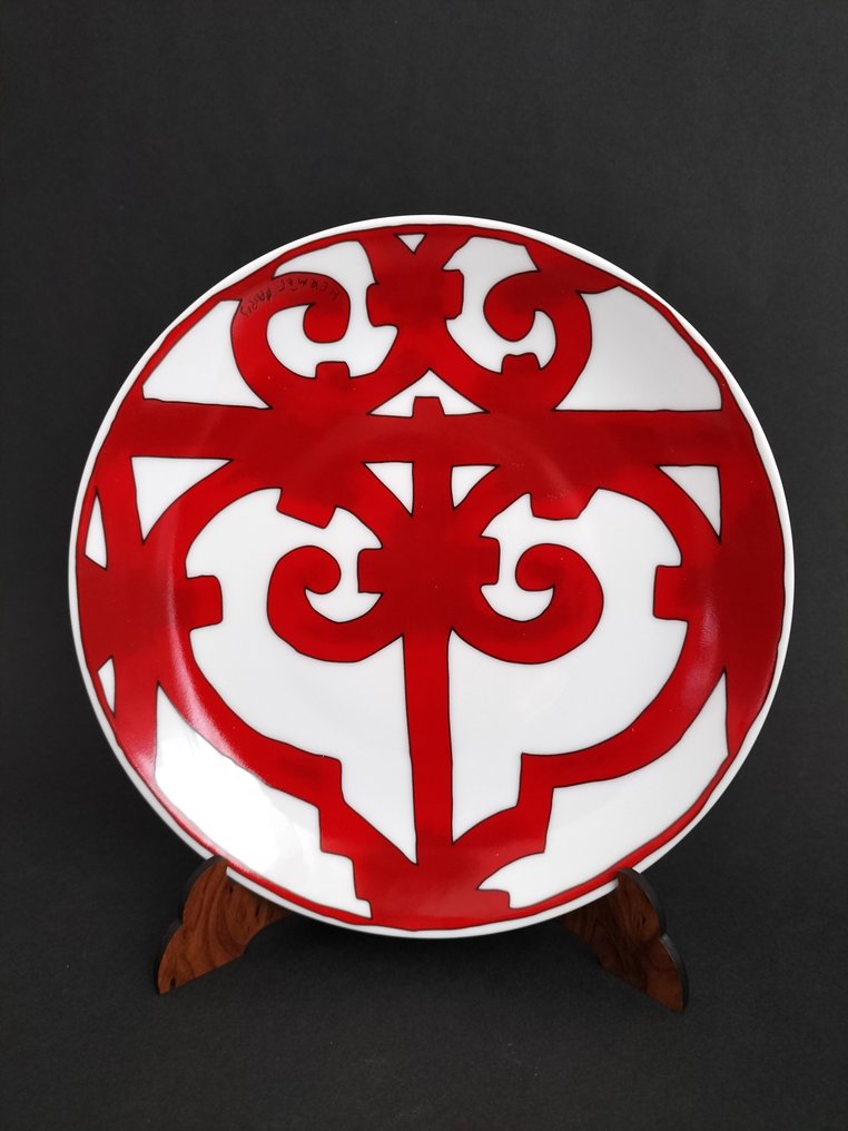 Hermès - Piatto piano - "Balcon du Guadalquivir Collection (2)" - Ceramica - Balcon du Guadalquivir #3.2