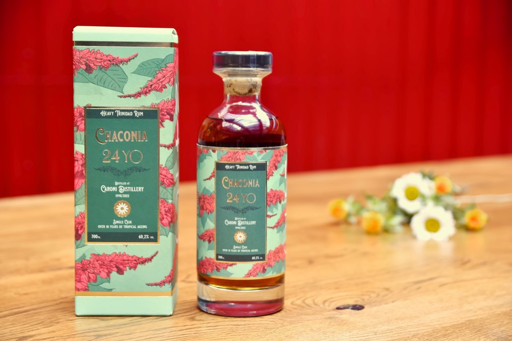 Caroni 1998 24 years old Distilia - Chaconia - Exclusively for Catawiki - Floral Rum Series - b. 2022 - 700ml #2.1