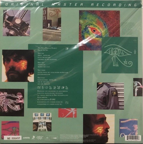 Alan Parsons Project - Eye In The Sky || Original Master Recording || Limited Edition || Mint & Sealed !!! - Doppel-LP (Album mit 2 LPs) - Mobile Fidelity Sound Lab Original Master Recording - 2022 #1.2