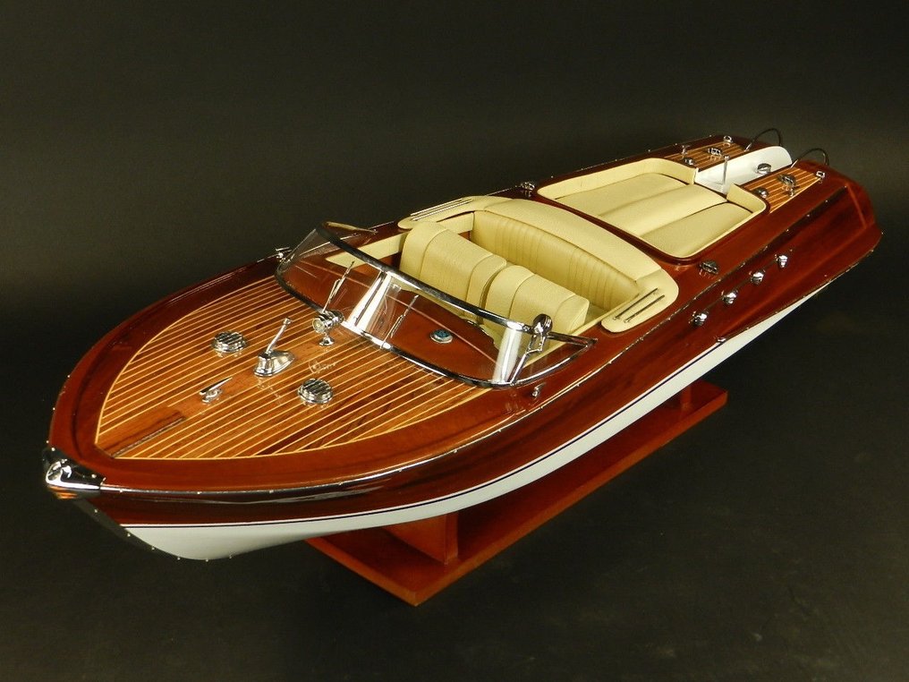 Riva Aquarama maquette de luxe bois modelisme 53cm 1:14 - Modellboot #1.0