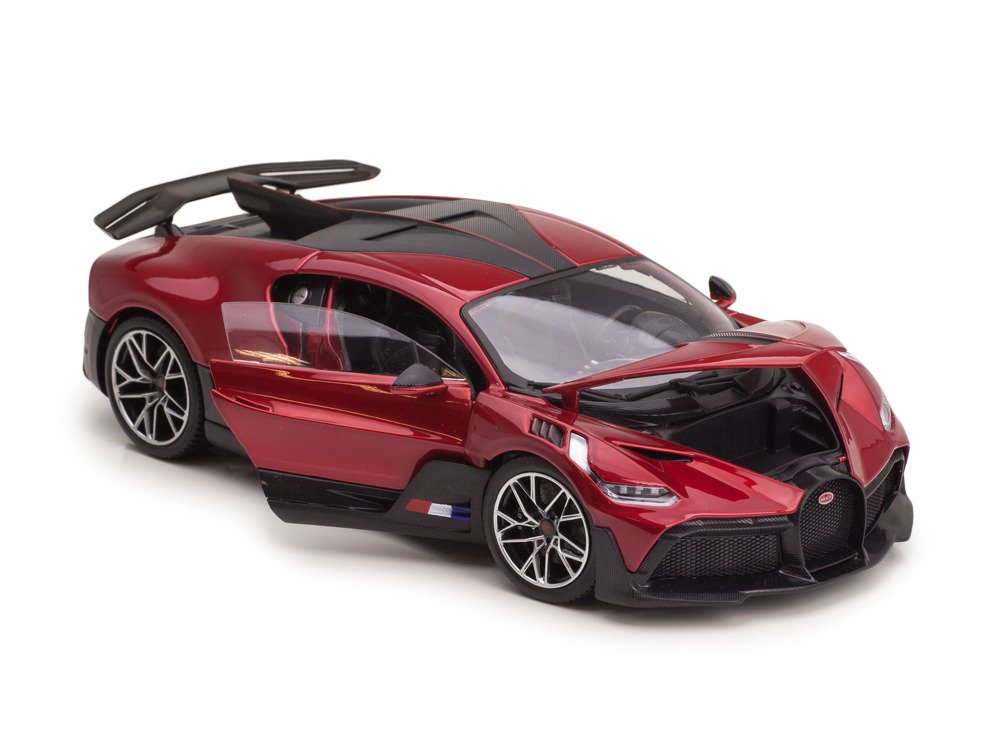 Bburago (Italian Design) 1:18 - Model sports car - Bugatti Divo - Diecast model with three openings #2.1