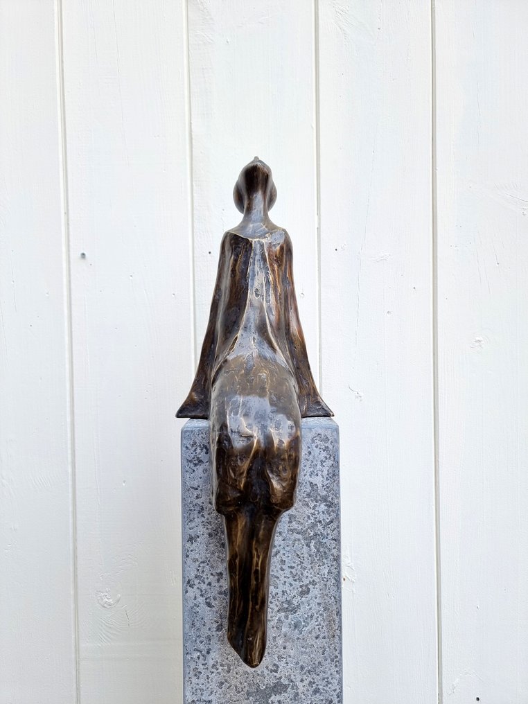 雕塑, De sterrenkijker - 52 cm - 黄铜色 #1.2