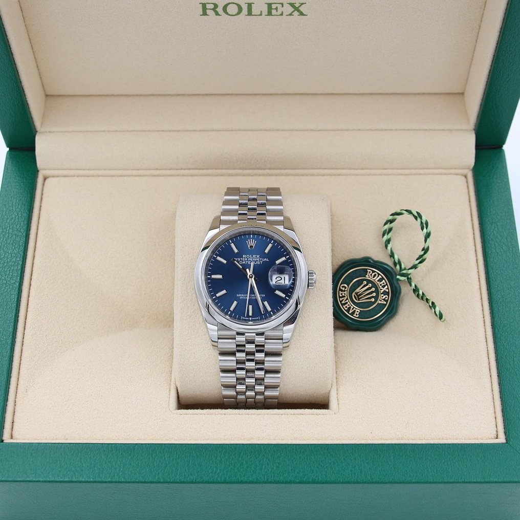 Rolex - Oyster Perpetual Datejust 36 'Blue Dial' - 126200 - Unisex - 2011-nykypäivä #1.2