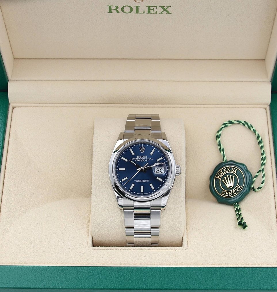 Rolex - Oyster Perpetual Datejust 36 'Blue Dial' - 126200 - Unisex - 2011-prezent #2.2