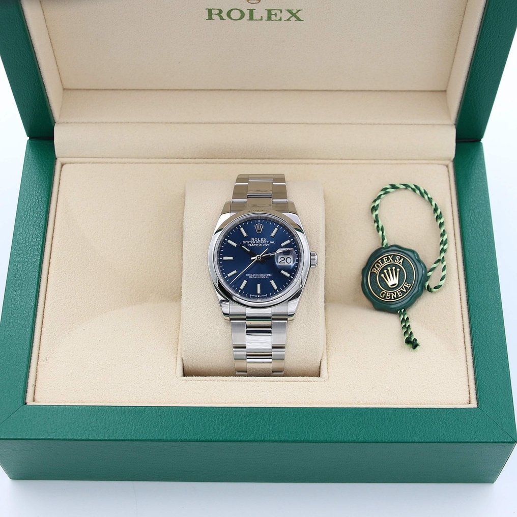 Rolex - Oyster Perpetual Datejust 36 'Blue Dial' - 126200 - Unisex - 2011-nå #3.1