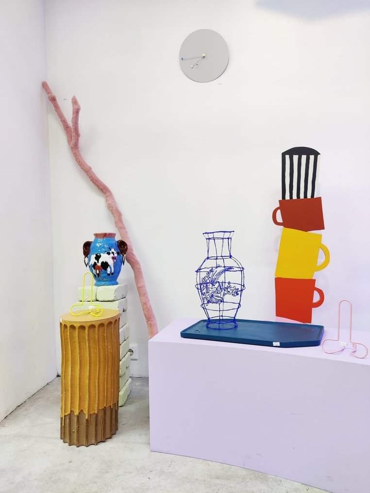 Iris Lucia Design - Iris Lucia - Vase - 3D TEGNING VASE BLÅ - Biologisk nedbrytbart utskriftsfyllstoff #2.1