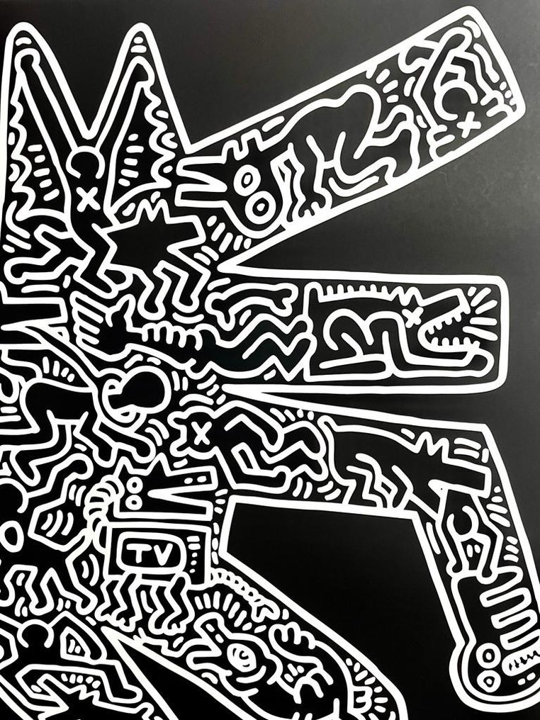 Keith Haring (after) - Dog - Lata 2010–2019 #3.2