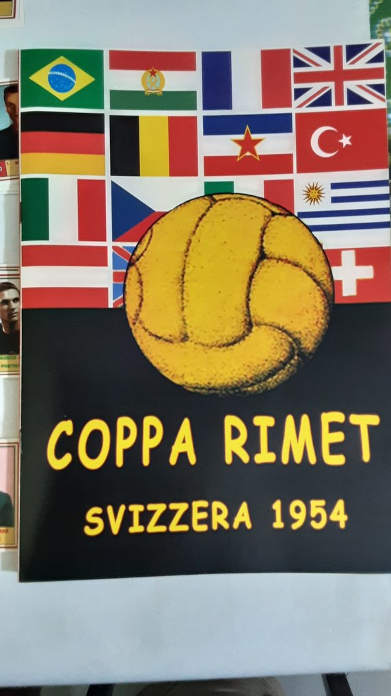 1954 - 1 Empty album + complete loose sticker set - 八成新 (NM) #3.2