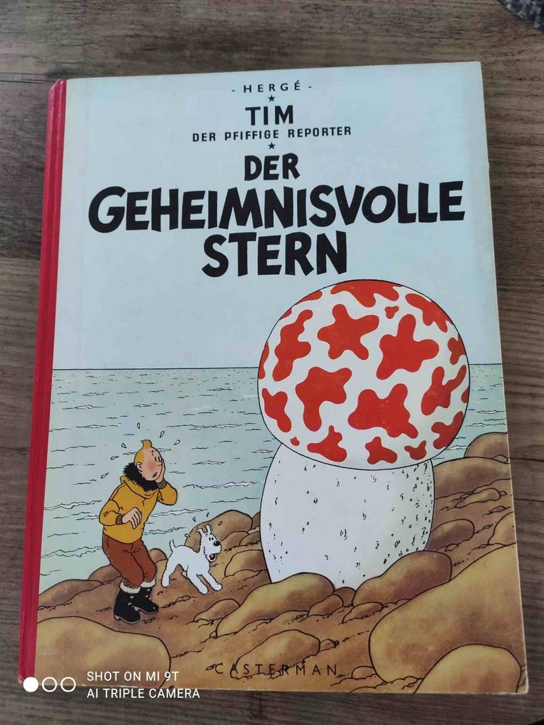 Tintin - Tim der Geheimnisvolle Stern - 1 Album - 1954 #1.0