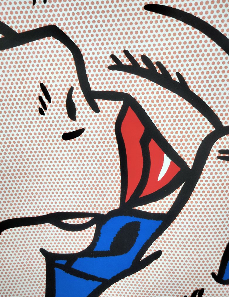 Roy Lichtenstein (after) - KISS V, 1964 - Big Size XL - Offset license print - Unknown #3.2