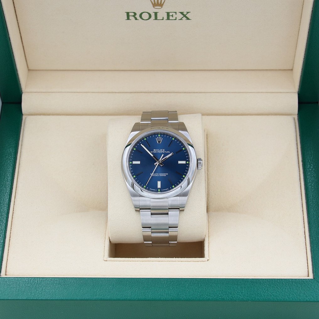 Rolex - Oyster Perpetual 39 'Blue Dial' - 114300 - Άνδρες - 2011-σήμερα #1.2