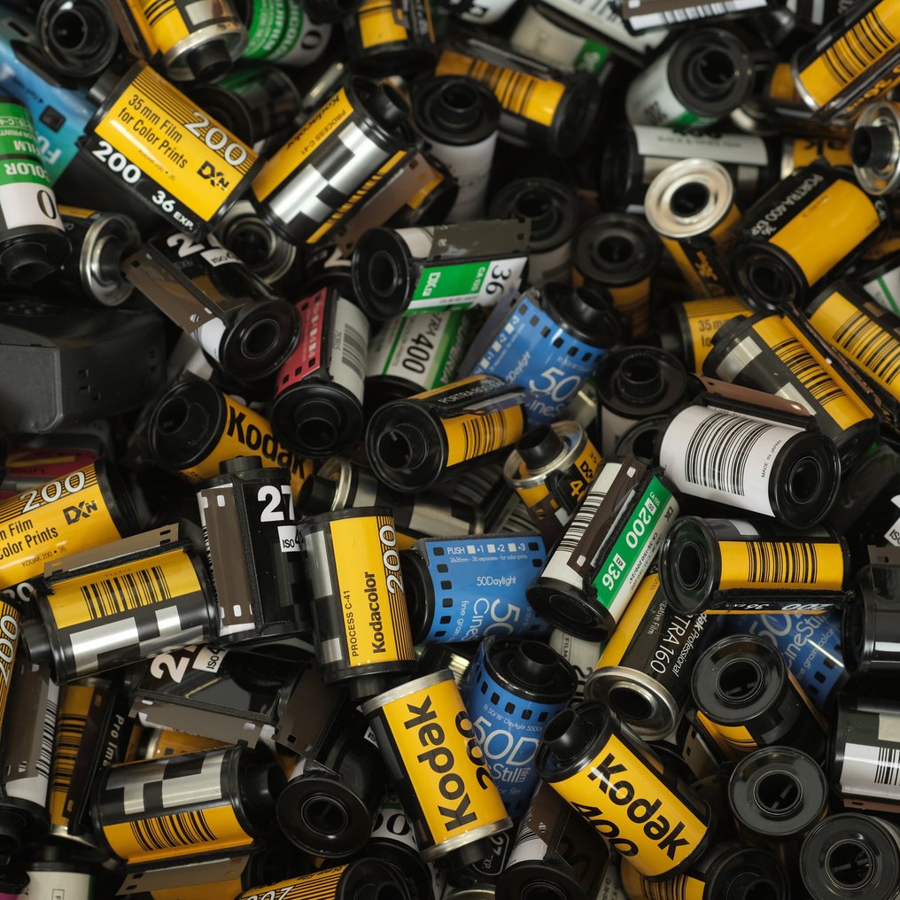 Kodak/Fujifilm +/- 250 lege film cassettes 胶卷架 #2.1