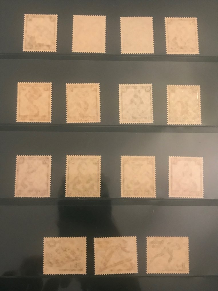 German Empire 1935 - Full year without Ostropa block - Michel 565/602 #4.3