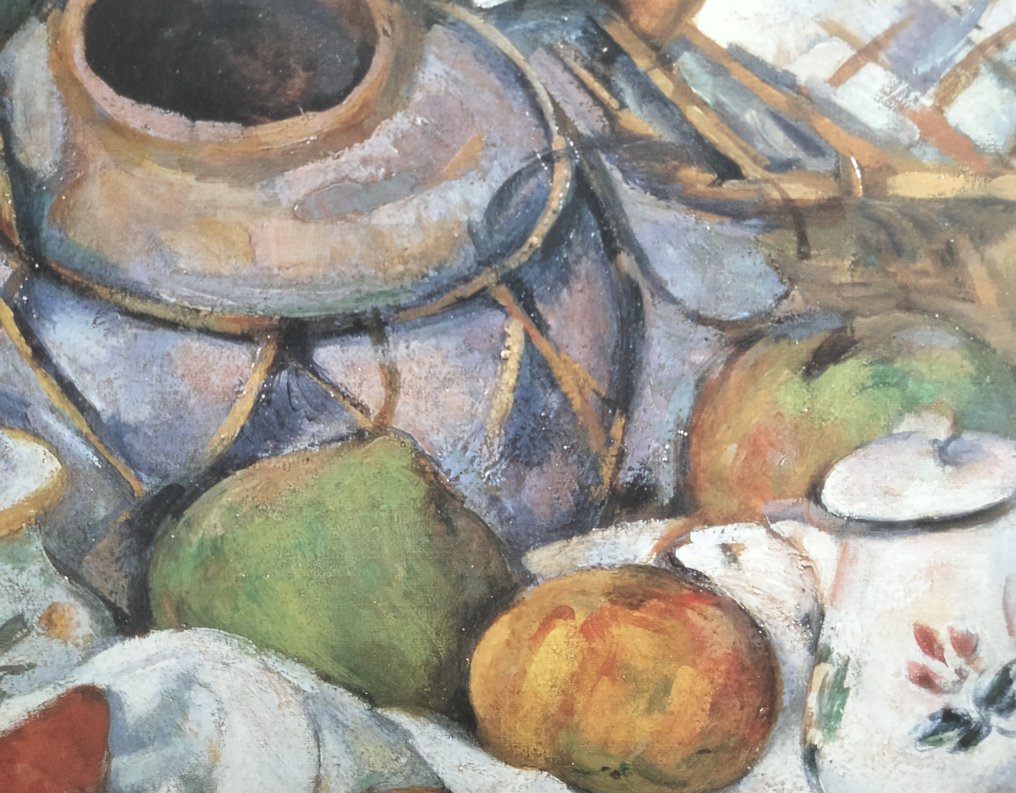 Cezanne - Natura Morta (Bodegón Impresionista) - Licensed Print #2.2