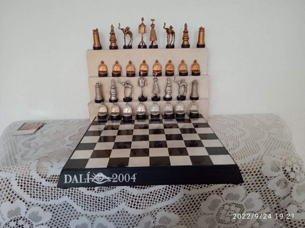 Juego de ajedrez - Acero, madera y recina #1.1