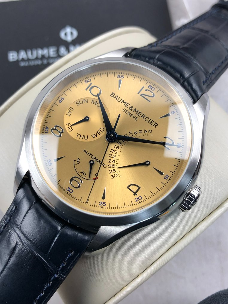 Baume & Mercier - Clifton Retrograde Power Reserve Automatic Limited Edition - 10189 - 男士 - 2011至今 #2.1