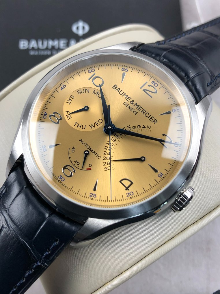 Baume & Mercier - Clifton Retrograde Power Reserve Automatic Limited Edition - 10189 - 男士 - 2011至今 #1.1
