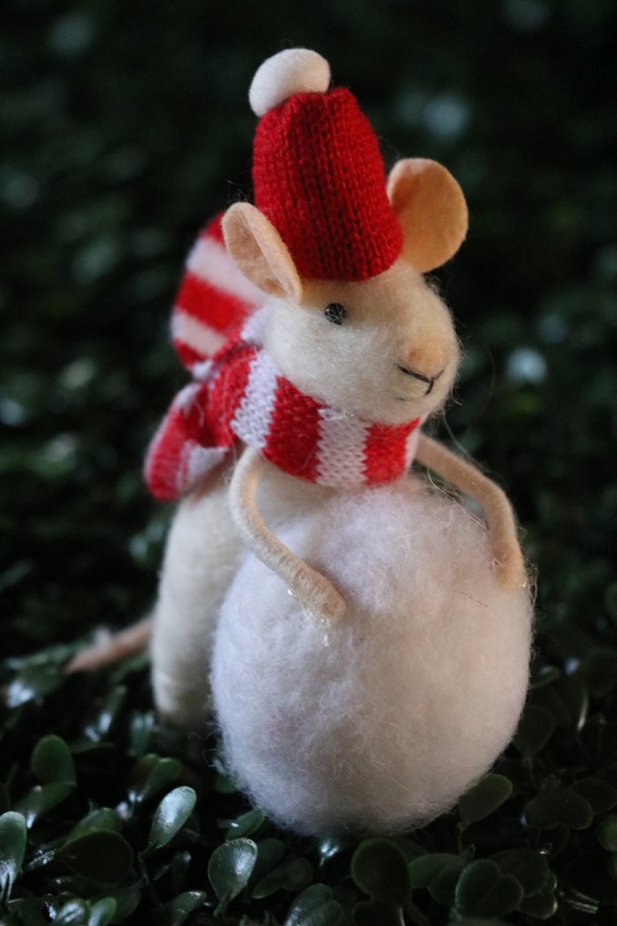 Stichting Epric, 10 kerstmuizen gemaakt door dagbestedingsplek - Figure (10) - hardcore fleece #1.0