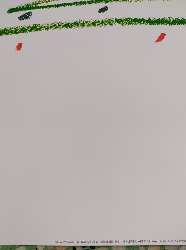 Pablo Picasso (1881-1973) (after) - "La Ronde de la Jeunesse, 1961" - (60x80cm) #3.2