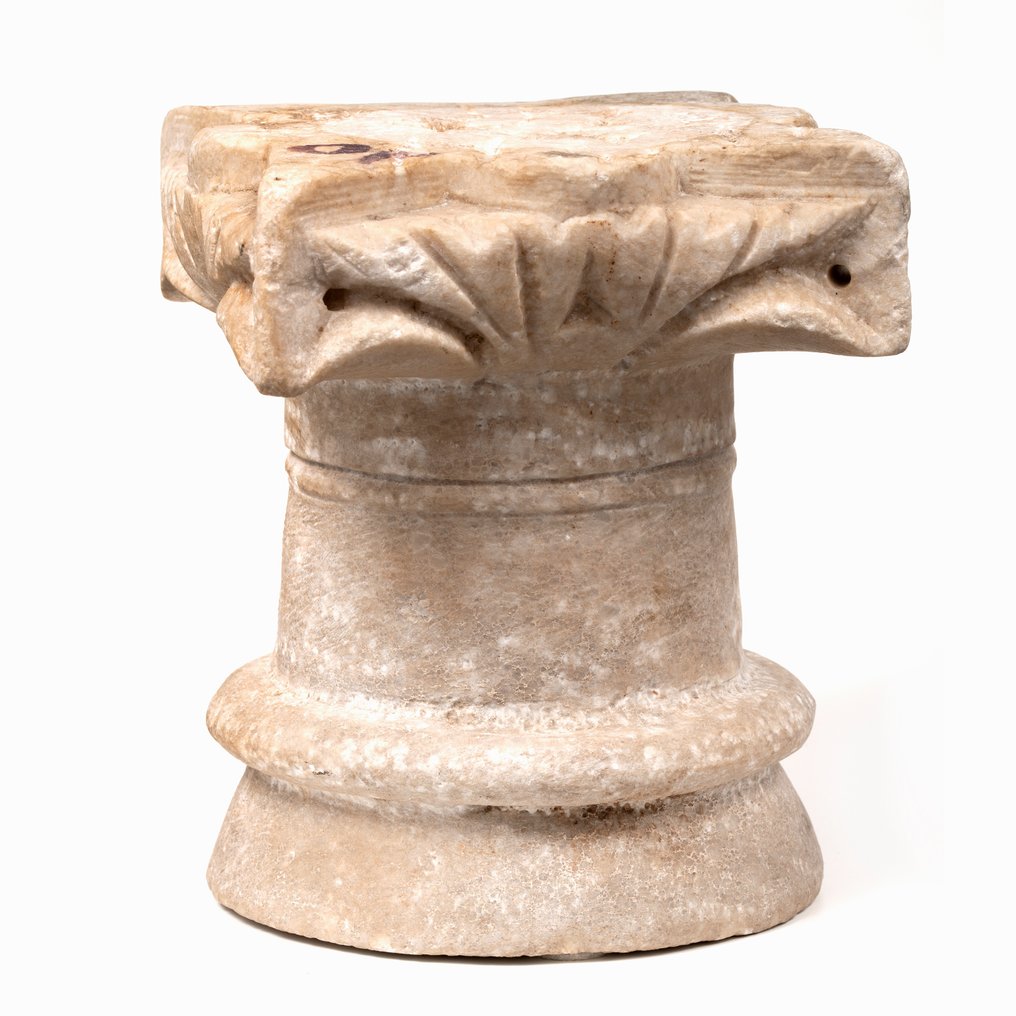 Okres bizantyjski Marmur Kolumna - 18.5×0×0 cm #1.1