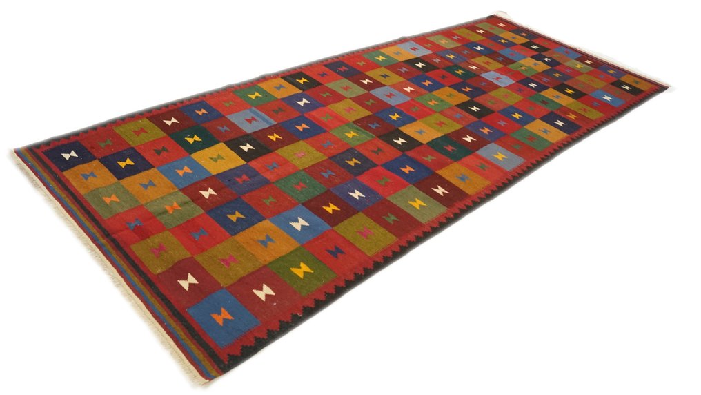 法尔斯 - 凯利姆平织地毯 - 370 cm - 150 cm #2.2