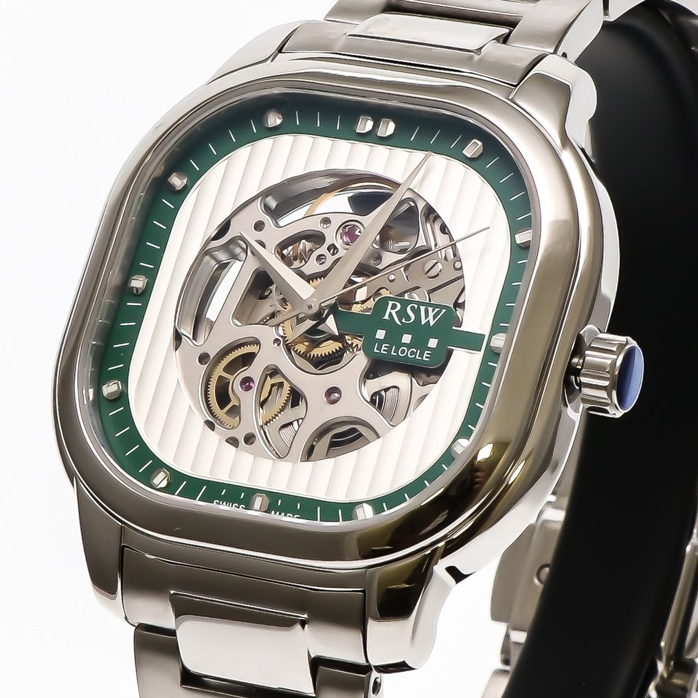 RSW - Le Locle automatic skeleton - RSWA122SK-SS-12 - Ingen mindstepris - Mænd - 2011-nu #1.2