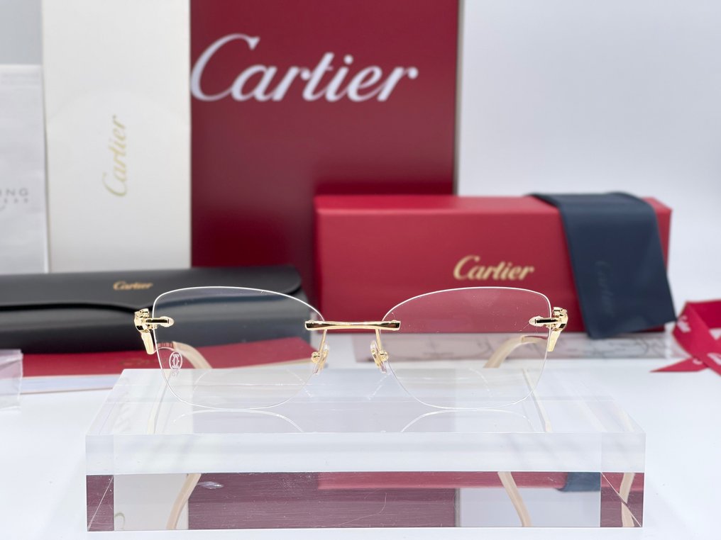 Cartier - Panthere Gold Planted 18k - Okulary #2.2