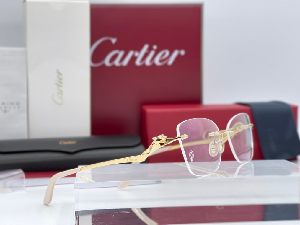 Cartier - Panthere Gold Planted 18k - Gafas #1.1