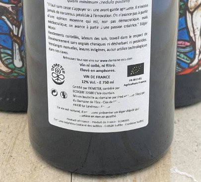 2022 Domaine de l'Ecu "Carpe Diem" Melon de Bourgogne - Demeter Wine - Loire - 6 Bottles (0.75L) #3.2