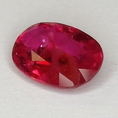 1 pcs  Red, Pink Ruby  - 1.02 ct - Antwerp Laboratory for Gemstone Testing (ALGT) #4.3