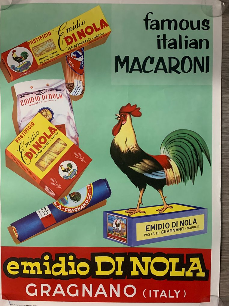 Gragnano - Italian Macaroni Emilio Di Nola 1949 - 1940s #1.0