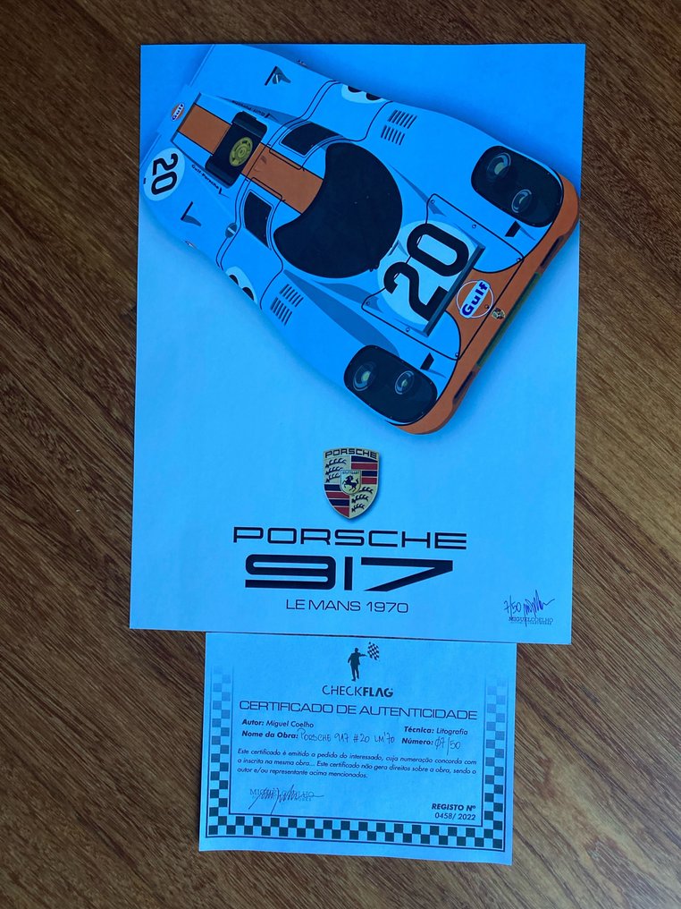 Lithography - Porsche - NO ENVIO A CANARIAS #3.2
