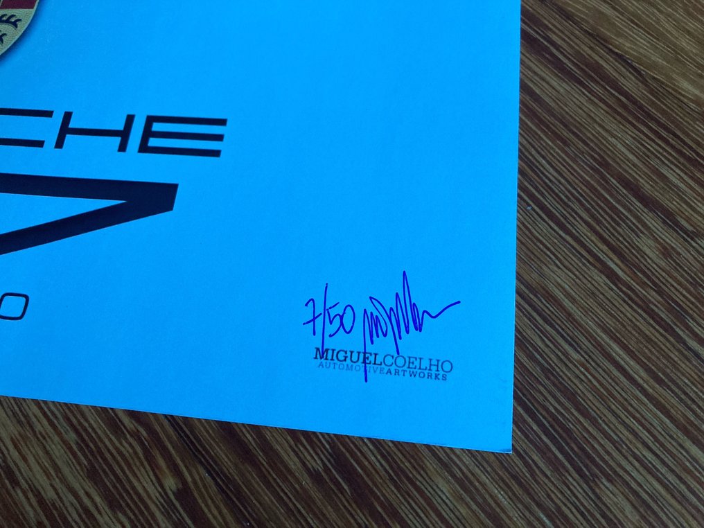 Lithography - Porsche - NO ENVIO A CANARIAS #4.3