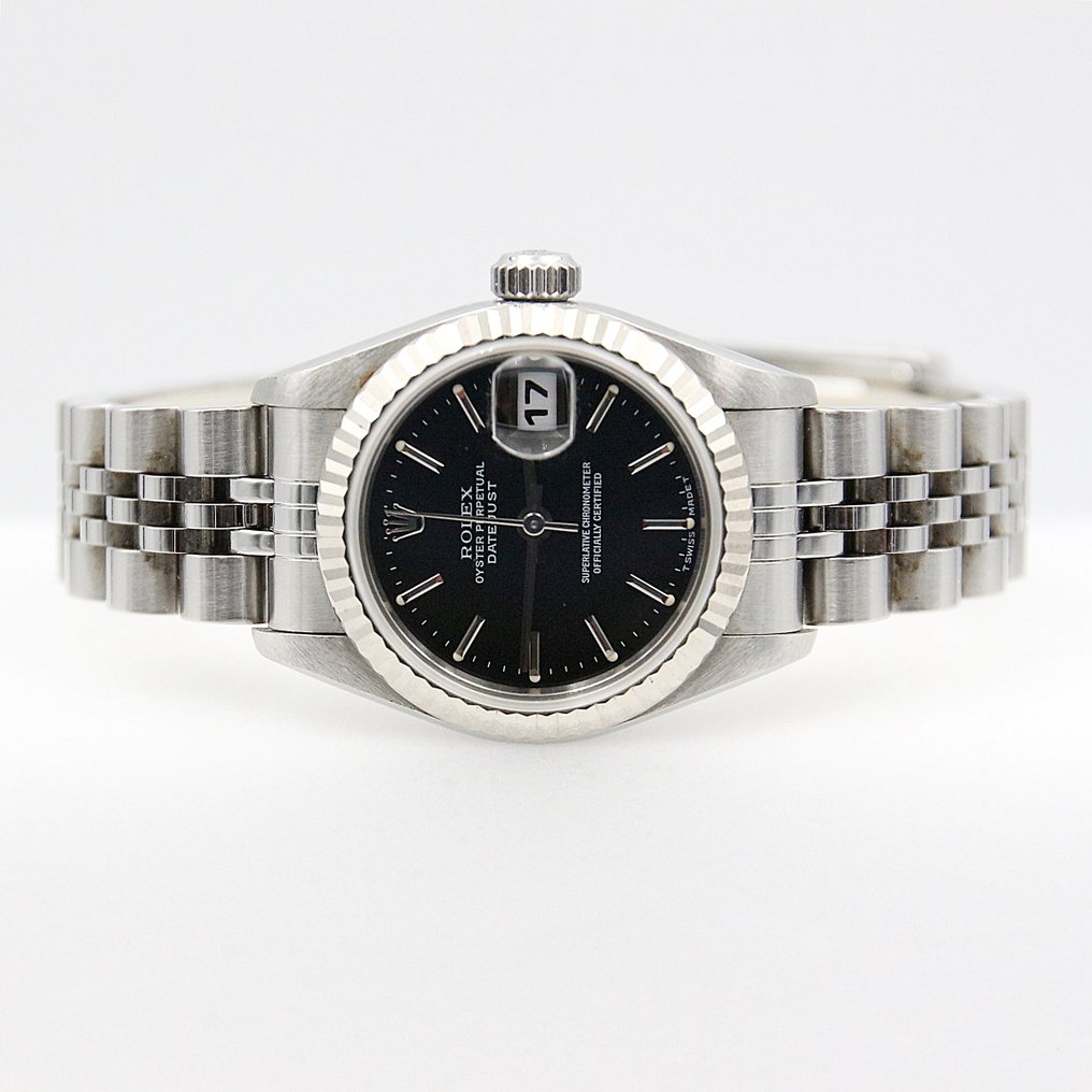 Rolex - Datejust Lady - Black Dial - 69174 - Kvinnor - 1990-1999 #1.1