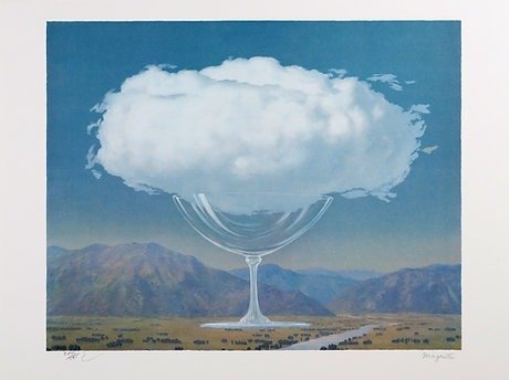 René Magritte (after) - La Corde Sensible #3.2
