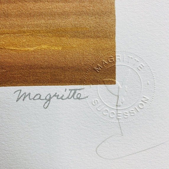 René Magritte (1898-1967) (after) - Souvenir de Voyage #2.1