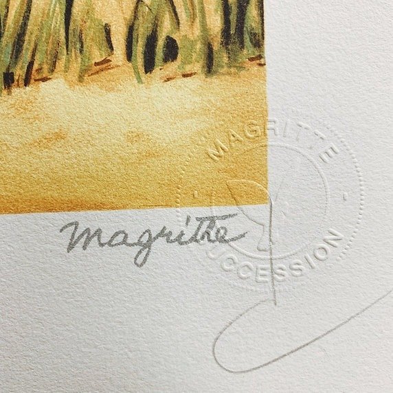 René Magritte (after) - Shéhérazade #2.1