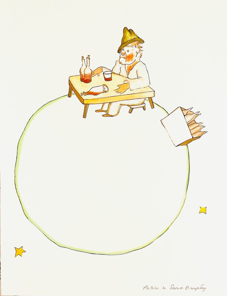 Antoine de Saint-Exupéry (1900-1944), after - Le Petit Prince #1.0